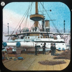 Nach Barbette -- H.M.S. Revenger, ca. 1900