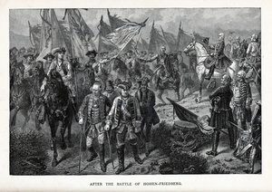 Nach der Schlacht von Hohenfriedberg, 1882