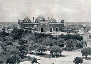 Agra. Die Jumma Musjid, um 1910
