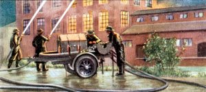 Luftschutzmaßnahmen, Zigarettenkarte, britisch, 1938