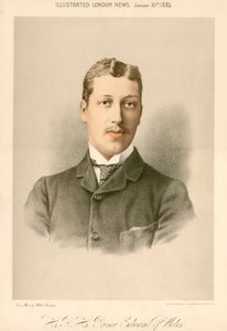 Albert Victor, Herzog von Clarence, 1885 von Unbekannt