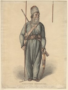 Alexander Zemlyanukhin, Kosake des Don-Regiments, um 1813 von Unbekannt
