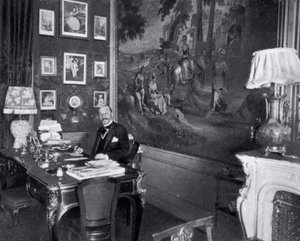 Alexandre Duval, französischer Restaurantbesitzer und Gesellschaftsfigur, 1900 von Unbekannt