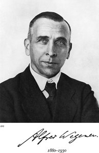 Alfred Lothar Wegener, deutscher Geophysiker und Meteorologe