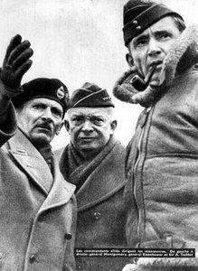 Alliierte Kommandeure in Frankreich, 1944 von Unbekannt