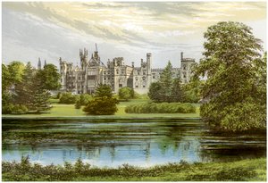 Alton Towers, Staffordshire, Wohnsitz des Earl of Shrewsbury, ca. 1880 von Unbekannt