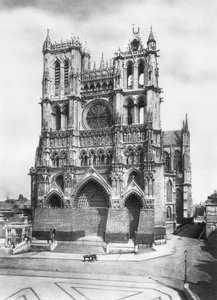 Kathedrale von Amiens, Picardie, Frankreich, 1918 von Unbekannt
