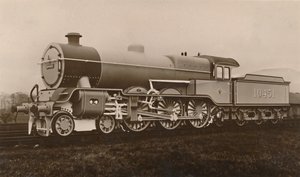 Eine L.M.S. Überhitzte Express-Passagierlokomotive, 1927