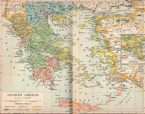Antikes Griechenland, ca. 1901