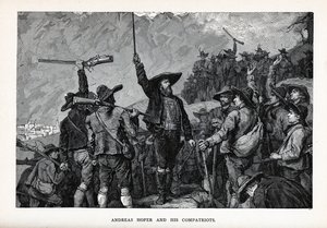 Andreas Hofer und seine Landsleute, 1882