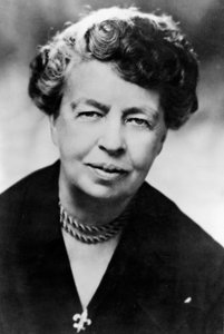 Anna Eleanor Roosevelt 1884-1962 amerikanische Humanistin