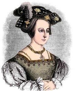 Anne Boleyn ca. 1504-1536, zweite Frau von Heinrich VIII. von England, ca. 1880