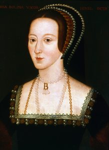 Anne Boleyn, zweite Frau von Heinrich VIII., ca. 1520-1536 von Unbekannt