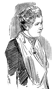 Annie Besant geb. Wood 1847-1933, britische Sozialistin und Theosophin, 1890
