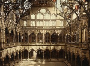Antwerpen: Innenansicht der Börse
