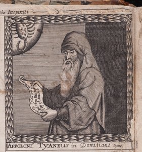 Apollonius von Tyana aus: Der Orden der Inspirati, 1659 von Unbekannt