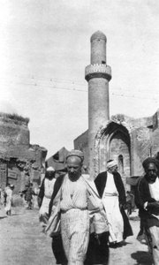 Arabische Straßenszene, Irak, 1917-1919