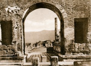 Arco di Nerone, Pompeji, Italien, um 1900 von Unbekannt