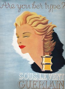 Bist du ihr Typ - Sous Le Vent Guerlain, 1937 von Unbekannt