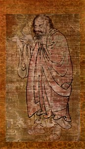 Arhat hält eine Reliquie, China, Song-Dynastie, ca. 960-1279, 1925 von Unbekannt