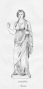 Arianna Ariane, um 1850
