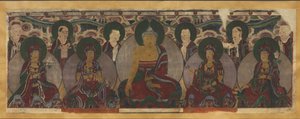 Versammlung buddhistischer Gottheiten, 1846 von Unbekannt