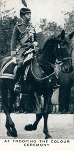 Bei der Trooping The Colour Zeremonie, 1932-1937 von Unbekannt