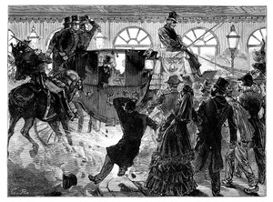 Versuchtes Attentat auf den Kaiser der Franzosen, 28. April 1855 von Unbekannt