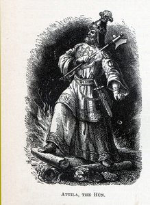 Attila der Hunne, 1882 von Unbekannt