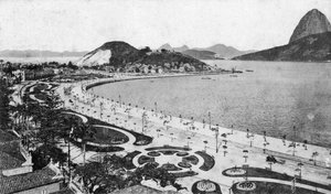 Avenida Beira-Mar, Botafogo, Rio de Janeiro, frühes 20. Jahrhundert