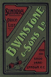 B. Winstone & Sons Ltd. Werbung, 1907 von Unbekannt