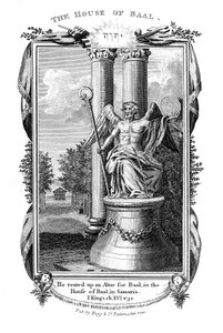 Baal, Hauptgott der Kanaaniter, 1804