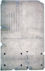 Babbage-Maschinen, Zeichnung von Charles Babbage