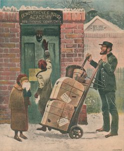 Zurück zur Schule, 1895 von Unbekannt