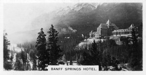 Banff Springs Hotel, Alberta, Kanada, ca. 1920er Jahre