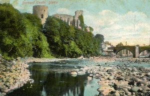 Barnard Castle, Durham, um 1905