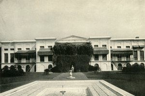 Barrackpore House, Südfront, 1903, 1925 von Unbekannt