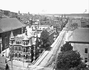 Barrington Street, Halifax, Nova Scotia, Kanada, ca. 1900 von Unbekannt