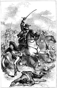 Schlacht von Buena Vista, Mexiko, 1847 ca. 1880 von Unbekannt