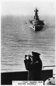 Schlachtkreuzer HMS Hood während der Frühjahrsübungen, 1937