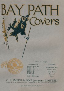 Bay Path Covers - G.F. Smith & Son London Limited Werbung, 1919