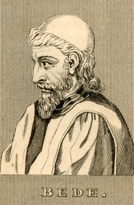 Beda, 672-735, 1830 von Unbekannt