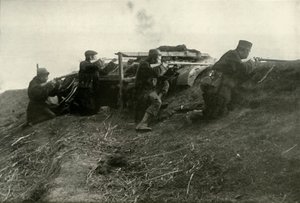 Belgier halten den Fluss bei Termonde