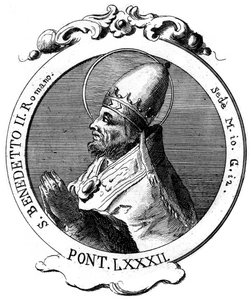 Benedikt II., Papst der katholischen Kirche von Unbekannt
