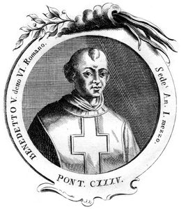 Benedikt V., Papst der katholischen Kirche von Unbekannt