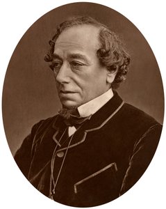 Benjamin Disraeli, Earl of Beaconsfield, Premierminister, 1881 von Unbekannt