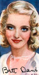 Bette Davis, 1908-1989, zweifache Oscar-Preisträgerin, 20. Jahrhundert von Unbekannt