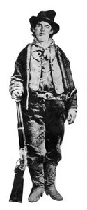 Billy the Kid, amerikanischer Revolverheld und Gesetzloser, ca. 1877-1881, 1954