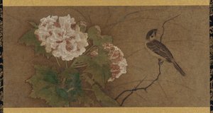 Vogel und Blumen, Muromachi-Periode, 15.-16. Jahrhundert von Unbekannt