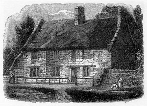 Geburtsort von Reverend James Hervey, Hardingston, in der Nähe von Northampton von Unbekannt